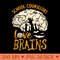 Halloween Guidance Counselor - School Counselors Love Brains - Sublimation patterns PNG - Versatile And Customizable Designs