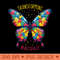 Autism Design For Autism Awareness butterfly For Mom Premium - Sublimation graphics PNG - Perfect for Sublimation Mastery