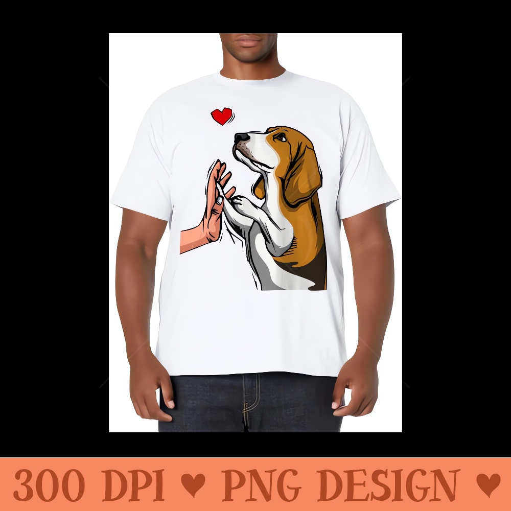 Beagle Love Dogs Women - Sublimation templates PNG - Perfect for Personalization