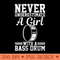 Bass Drum Marching Band High School Drummer Girl Funny - High Quality PNG Files - Unique And Exclusive Designs