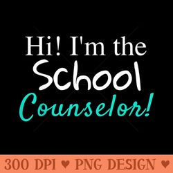 hi i'm the school counselor - unique sublimation patterns