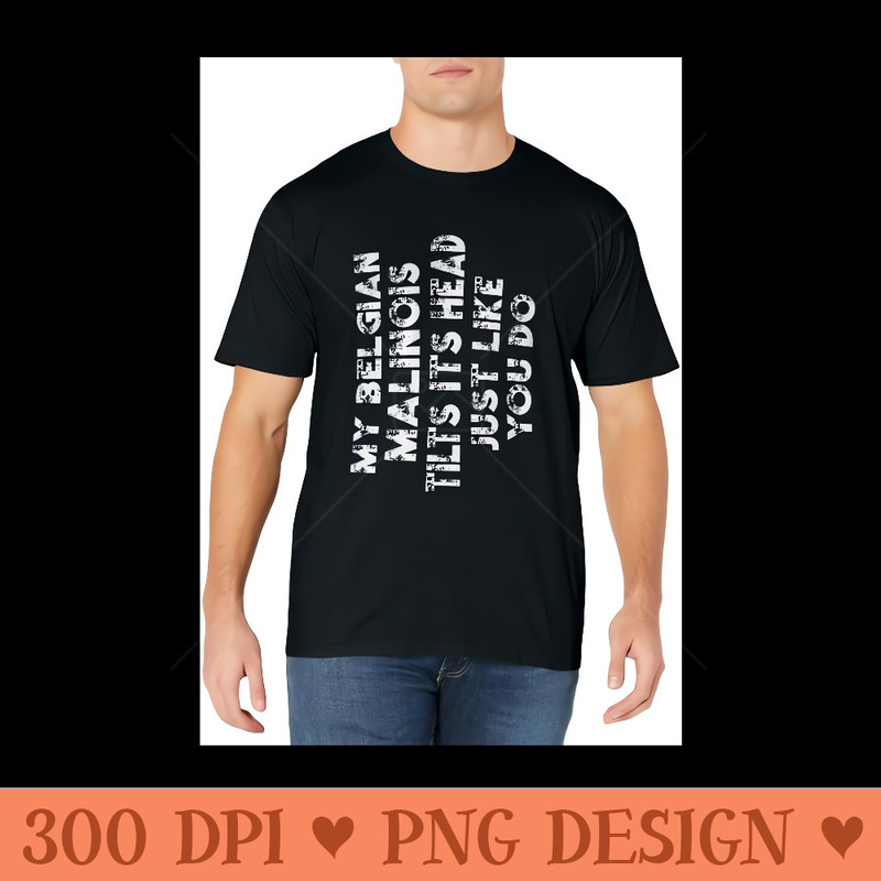 Belgian Malinois Mom Dad Funny Dog Lover s - Download PNG images - High Resolution And Print Ready Designs