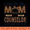I Have Two Titles Mom & Counselor Mothers Day Leopard - PNG Download - Perfect for Sublimation Art