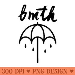 bmth umbrella rock music band - download png images