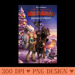 how to train your dragon 3 homecoming poster zip hoodie - printable png images
