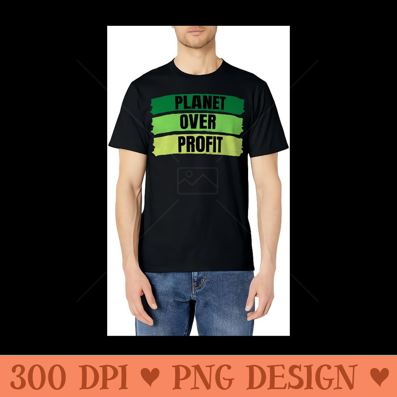2022 Planet Over Profit Earth Day Vintage - PNG file download - Unleash Your Creativity
