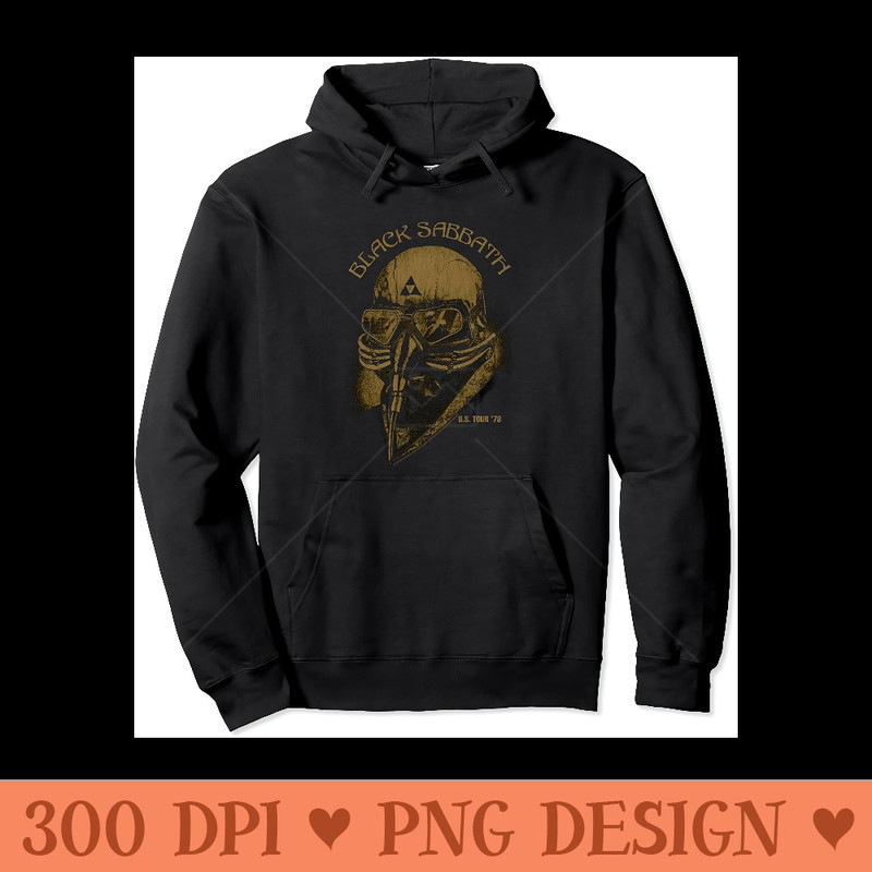Black Sabbath Tour 78 Rock Music Band - PNG Download - Quick And Seamless Download Process