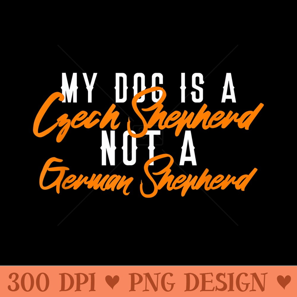 Funny Bohemian Sheep Dog  Czech Shepherd - Printable PNG Graphics - Easy-To-Print And User-Friendly Designs