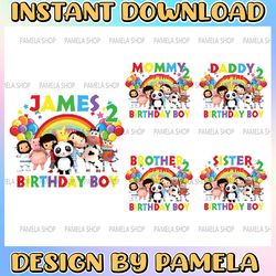 personalized name and age baby bum png, my little baby bum birthday png, custom matching family birthday png, cus5 75