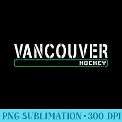 vancouver hockey off ice training fan gear - mug sublimation png - vibrant and eye-catching typography