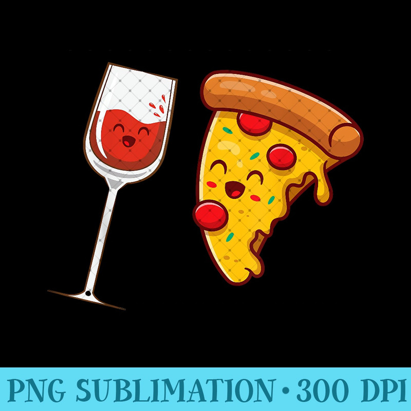 Pizza Wine Funny Eater Graphic 0855.jpg