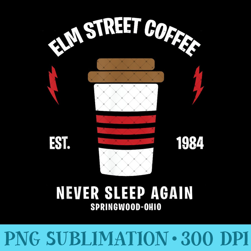 Elm Street Coffee sleeping Freddy funny gift 0569.jpg