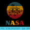 NASA Sunset Retro Vintage Mars Rover Curiosity Insignia Logo Premium 0645.jpg