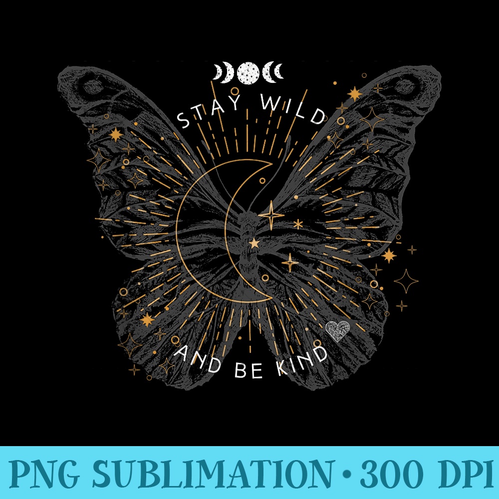 BoHo Butterfly Moon Phase Be Kind Moonchild Cottagecore chic 0149.jpg