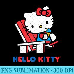 hello kitty snow cone summer raglan baseball - trendy png designs - perfect for sublimation mastery