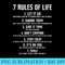 7 Rules Of Life Funny Tshirt Sweatshirt 0008.jpg