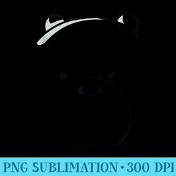 cn we bare bears ice bear big face - sublimation png designs - perfect for creative projects