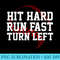 Hit Hard Run Fast Turn Left Funny Baseball 0690.jpg
