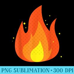 funny fire flame hot halloween costume matching family - modern png designs - perfect for creative projects