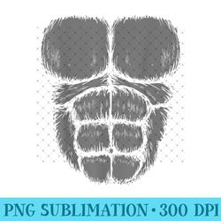 halloween gorilla monkey money - modern png designs - instant access to downloadable files