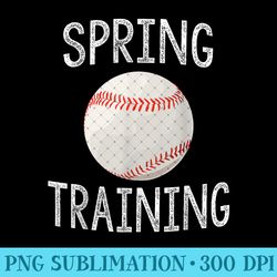 spring training baseball pre season sports - modern png designs - perfect for creative projects