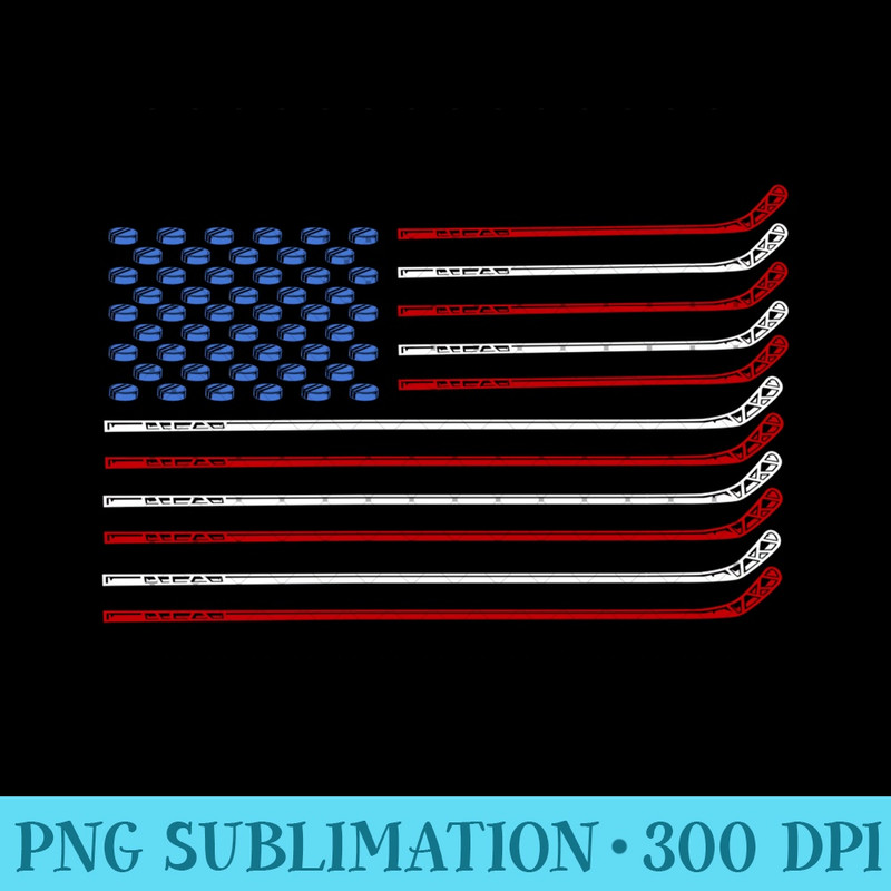 4th Of July Hockey Hockey American Flag USA Patriotic Sport 0019.jpg