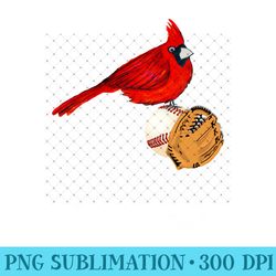 saint louis red cardinal dress 2022 art and baseball design - modern png designs - perfect for personalization