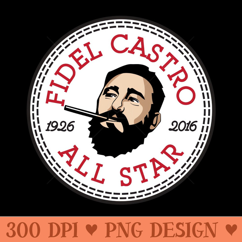Fidel Castro All Star Converse Logo 0059.jpg