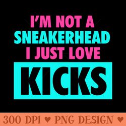 i'm not a sneakerhead south beach - sublimation backgrounds png - versatile and customizable designs