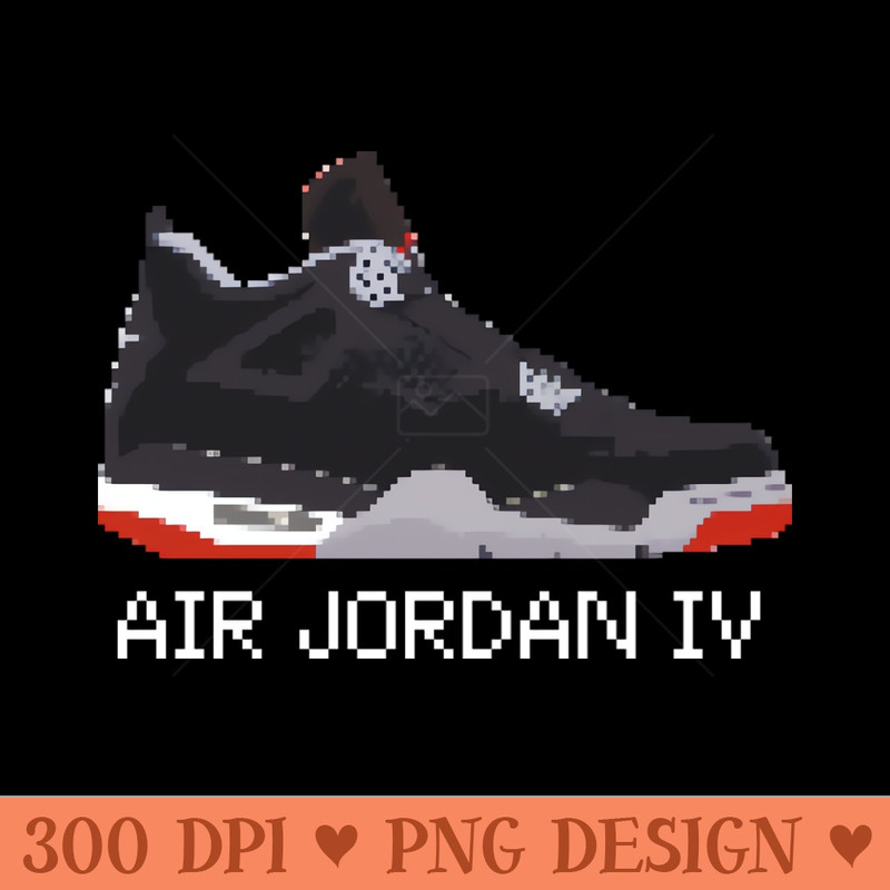AIR JORDAN IV RETRO PIXELATED ART SHOE COLLECTION 0019.jpg