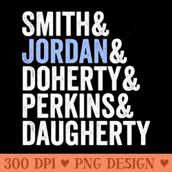 8384' unc lineup - printable png graphics - bold & eye-catching