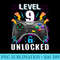 Level 9 Unlocked Video Game 9th Birthday Gamer 0852.jpg