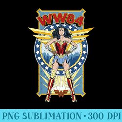 dc comics wonder woman 1984 ww84 portrait - png clipart - perfect for creative projects