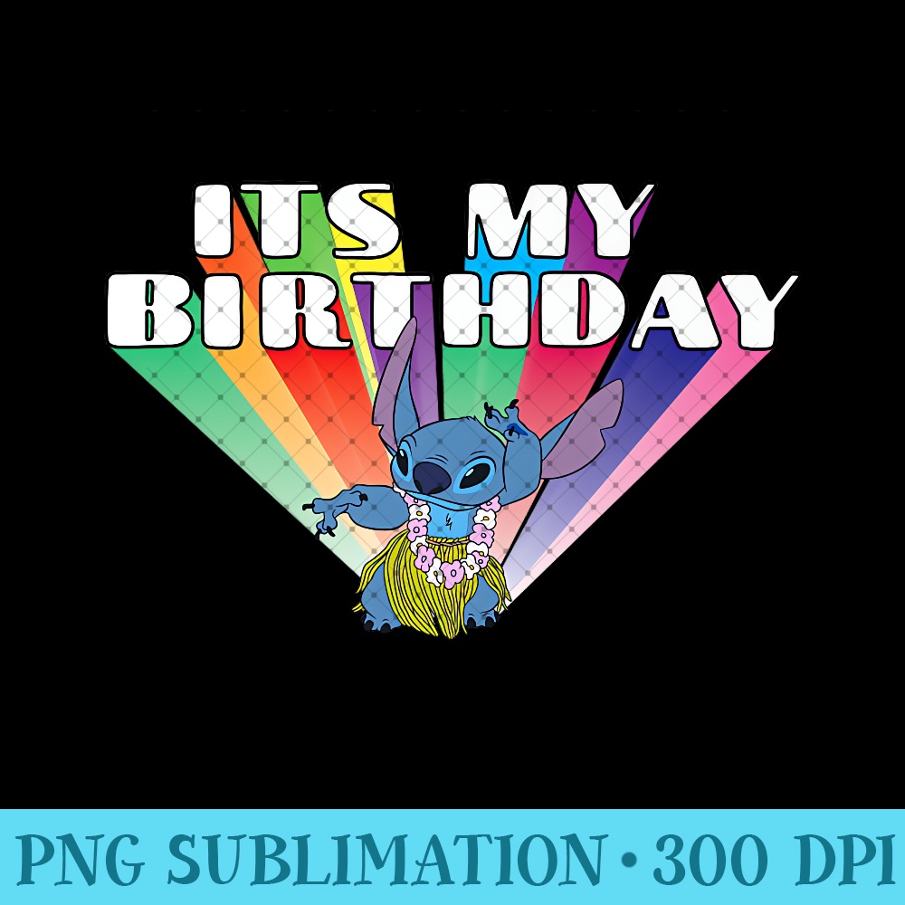 Lilo & Stitch - Hula Stitch It's My Birthday Premium 0563.jpg