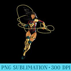 dc comics wonder woman future state lasso of truth premium - png templates - versatile and customizable designs