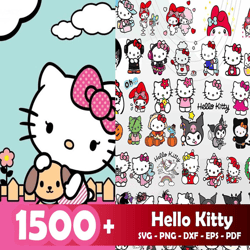Plus 1500 Hello Kitty SvG Bundle