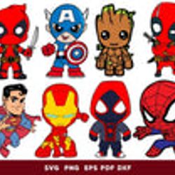 Cute Comic Books Super Heroes