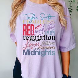 taylor eras tour shirt, youth taylor merch, youth eras tour outfit, swiftie merch for kid, taylor eras tour album shirt