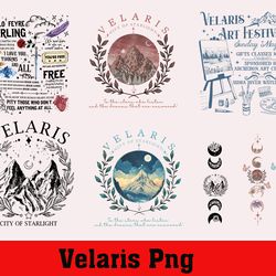 velaris city of starlight png, velaris bundle png, the night court, acotar velaris, sjm merch, book lover, fantasy reade