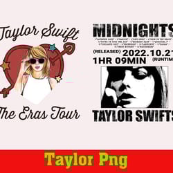 taylor swift the eras png, taylor swiftie books, midnights concert, taylor swiftie album as books, midnight merch