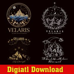 velaris city of starlight png, acotar velaris,the night court, sjm merch, fantasy reader, book lover,rhysand, acotar png