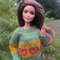 Halloween Sweater With Pumpkins For Barbie MTM Poppy Parker Integrity Dolls Festive Doll Clothes F 3
