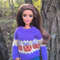 Halloween Sweater With Pumpkins For Barbie MTM Poppy Parker Integrity Dolls Festive Doll Clothes F 8