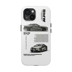 "M4 CSL" Hard Case, iPhone Case 15 14 13 12 11 X Xr, BMW M4 CSL Phone Case