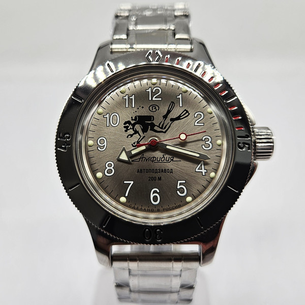 Vostok-Amphibia-Scuba-Dude-Gray-Diver-120658-Brand-New-men's-mechanical-automatic-watch-2