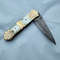 Handmade Custom Folding Knife Damascus Steel Knife Camping Outdoor Knifes Hunting Gift For Him Gift 3