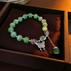 green Opal Bracelet gift for your GF or Mom Or Wife