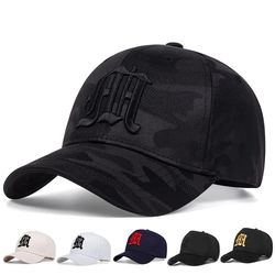 Adjustable Casual Hats WITH Gothic Letter M Embroidery Baseball Cap