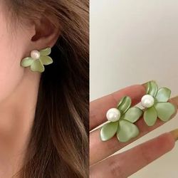 Floral Temperament Drop Earring Jewelry Gift