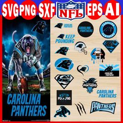 Carolina Panthers Svg - Carolina Panthers Logo Png - Carolina Panthers Png - Carolina Panthers Symbol-cool Panthers Logo
